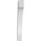 Ekena Millwork 4-in. W x 22-in. D x 34-in. H Imperial Architectural Grade PVC Knee Brace BRCP04X22X34IMP - alternate 6